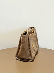 Kitlife Saint Laurent Niki Mini Shopping Bag In Beige Leather A0088075 19x16x7cm  - 6