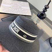 Kitlife Dior Flat-top Hat Black - 6