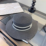 Kitlife Dior Flat-top Hat Black - 3