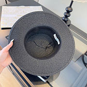 Kitlife Dior Flat-top Hat Black - 2