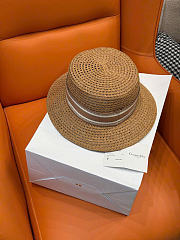 Kitlife Dior Straw Hat Dark Beige - 5