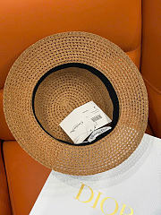 Kitlife Dior Straw Hat Dark Beige - 2