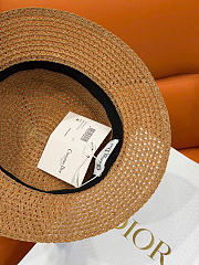 Kitlife Dior Straw Hat Dark Beige - 3