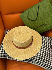 Kitlife Gucci Vintage Wide-brim Hat Natural - 5