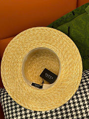 Kitlife Gucci Vintage Wide-brim Hat Natural - 2