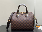 Kitlife Louis Vuitton Speedy Bandoulière 25 Bag Brown Damier Ebene Canvas N40575 25x19x15cm - 1
