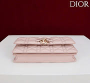 Kitlife Dior My Dior Mini Bag Pink Cannage Leather 21x11.5x4.5cm  - 5