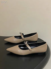 Kitlife Hermes Kelly Ballet Flat Shoes Gray - 2