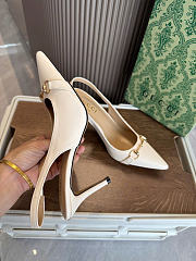 Kitlife Gucci Donna Slingback Pump White Leather - 5