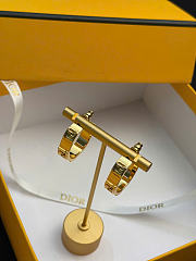 Kitlife Fendi Forever Earrings Gold - 4