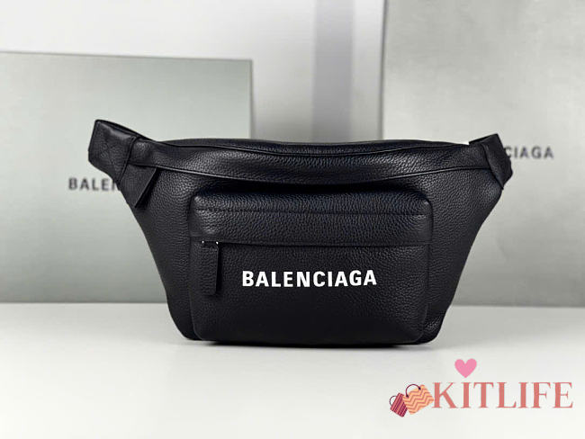 Kitlife Balenciaga Belt Bag Black 40x18x4cm - 1
