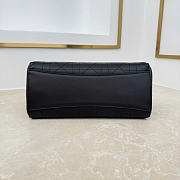 Kitlife Dior Small Shopping Bag Black Leather M1410 27x19x13.5cm  - 5