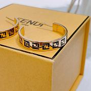 Kitlife Fendi Fendi FF Logo Circle Earrings  - 2