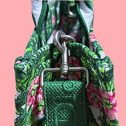 Kitlife Dior Dioriviera Medium Dior Book Tote with Strap Multicolor Cannage Garden Embroidery 36x27.5x16.5cm - 4