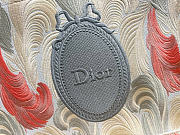 Kitlife Dior Dioriviera Medium Dior Book Tote with Strap Multicolor Dior Byzance Feathers Embroidery 36x27.5x16.5cm - 6