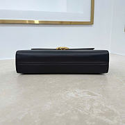 Kitlife Dior Médaillon Pouch Black Smooth Calfskin M3671 26x11.5x4.5cm - 6