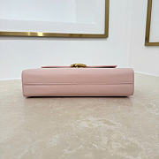 Kitlife Dior Médaillon Pouch Pink Smooth Calfskin M3671 26x11.5x4.5cm - 3