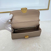 Kitlife Dior Médaillon Pouch Gray Smooth Calfskin M3671 26x11.5x4.5cm  - 3