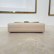Kitlife Dior Médaillon Pouch Cream Smooth Calfskin M3671 26x11.5x4.5cm  - 6