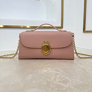 Kitlife Dior Médaillon Pouch Blush Pink Smooth Calfskin M3671 26x11.5x4.5cm - 1