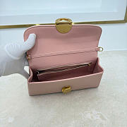 Kitlife Dior Médaillon Pouch Blush Pink Smooth Calfskin M3671 26x11.5x4.5cm - 3
