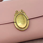 Kitlife Dior Médaillon Pouch Blush Pink Smooth Calfskin M3671 26x11.5x4.5cm - 2