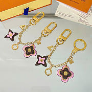 Kitlife Louis Vuitton Blooming Flowers Chain Bag Charm Pink Leather M01414 - 2