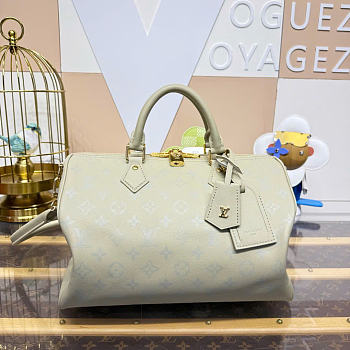 Kitlife Louis Vuitton Speedy Soft 30 Bag Private Sage M3A165 21x17x30cm