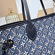Kitlife Louis Vuitton Neverfull MM Bag Monogram Embleme Bleu M2A096 47x28x14cm  - 3