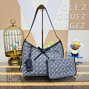 Kitlife Louis Vuitton CarryAll PM Bag Monogram Embleme Blue M2A184  29x24x12cm - 1