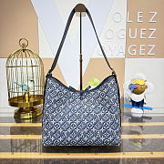 Kitlife Louis Vuitton CarryAll PM Bag Monogram Embleme Blue M2A184  29x24x12cm - 6