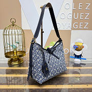 Kitlife Louis Vuitton CarryAll PM Bag Monogram Embleme Blue M2A184  29x24x12cm - 3