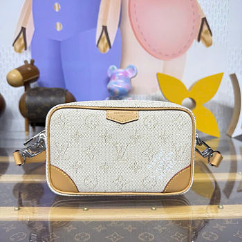 Kitlife Louis Vuitton Trocadéro Wearable Wallet Bag Monogram Heritage coated Canvas M27155 20x13x6.5cm 