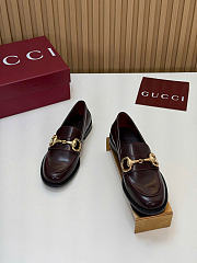 Kitlife Gucci Women's Boulevard Loafer Dark Brown  - 1