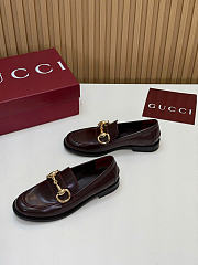 Kitlife Gucci Women's Boulevard Loafer Dark Brown  - 4