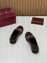 Kitlife Gucci Women's Boulevard Loafer Dark Brown  - 3