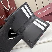 Kitlife Gucci GG Card Case Black with Web 867346 12x7.5cm  - 4