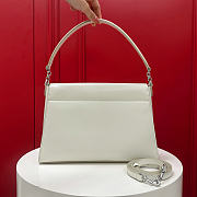 Kitlife Gucci Horsebit Duomo Medium Top Handle Bag White A006N6 27.5×19×9cm  - 5