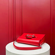 Kitlife Gucci Horsebit Duomo Medium Top Handle Bag Red A006N6 27.5×19×9cm  - 5