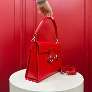 Kitlife Gucci Horsebit Duomo Medium Top Handle Bag Red A006N6 27.5×19×9cm  - 3