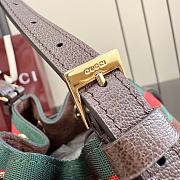 Kitlife Gucci Venice Small Bucket Bag Brown Suede ‎876060 21x23.5x14cm  - 4