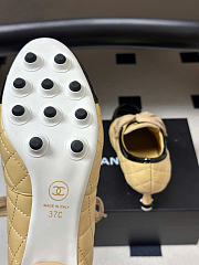 Kitlife Chanel 2026 Quilted Lace-up High Heels Beige - 2