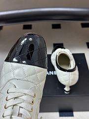 Kitlife Chanel 2026 Quilted Lace-up High Heels White - 3