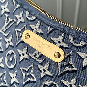 Kitlife Louis Vuitton Pochette Liv Bag Monogram Emblème Bleu M29895 13.5x6.5x24.5cm - 2