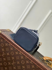 Kitlife Louis Vuitton Nano Noé Bag Monogram Emblème Bleu M2A150 13x16x10cm - 5