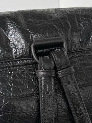 Kitlife Balenciaga Women's Le City Backpack Mini in Black 23x22x11cm - 3