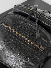 Kitlife Balenciaga Women's Le City Backpack Mini in Black 23x22x11cm - 2