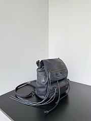 Kitlife Balenciaga Women's Le City Backpack Mini in Gray 23x22x11cm  - 5