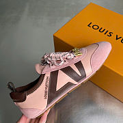 Kitlife Louis Vuitton Sneakerina Shoes Pink 1AKGJM - 5