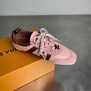 Kitlife Louis Vuitton Sneakerina Shoes Pink 1AKGJM - 4